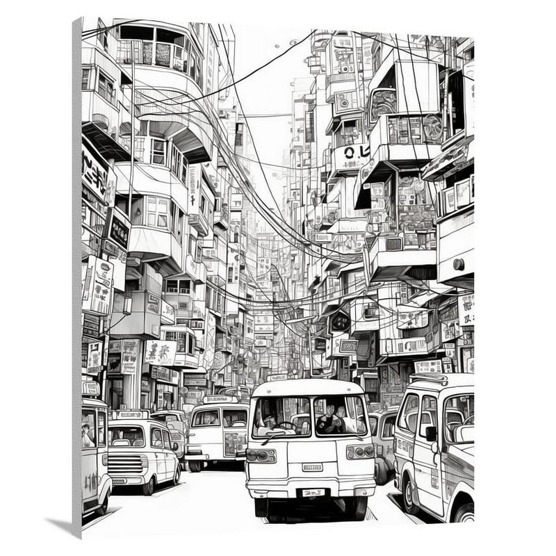 Bangkok Rhythm - Canvas Print