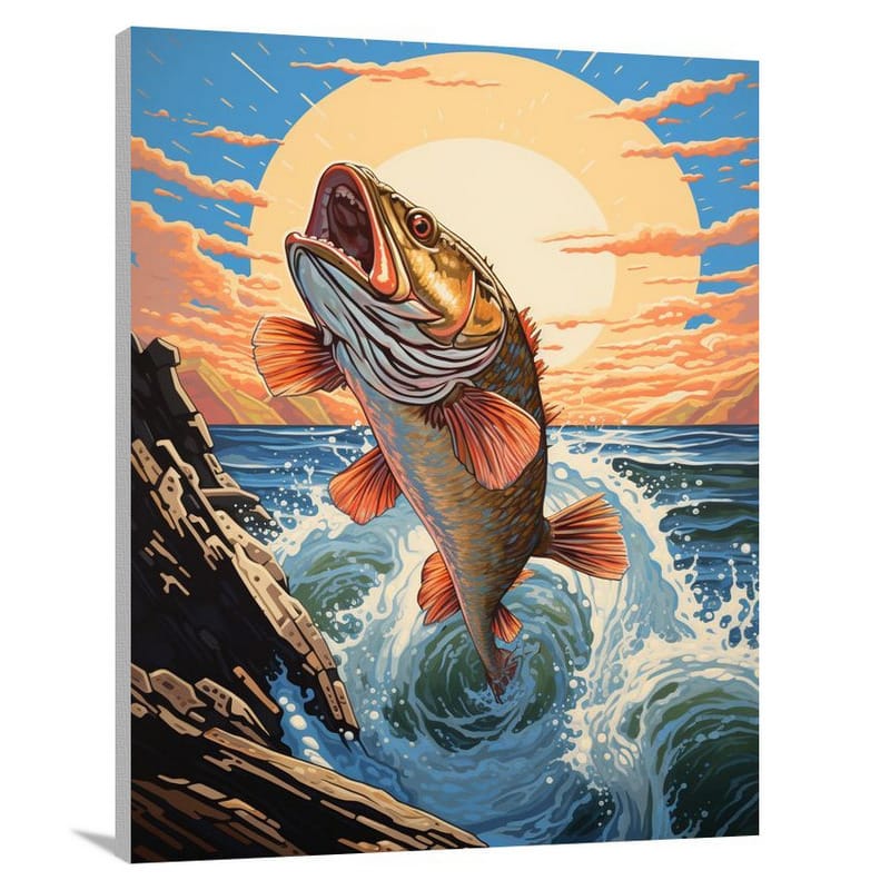 Bass's Leap - Canvas Print
