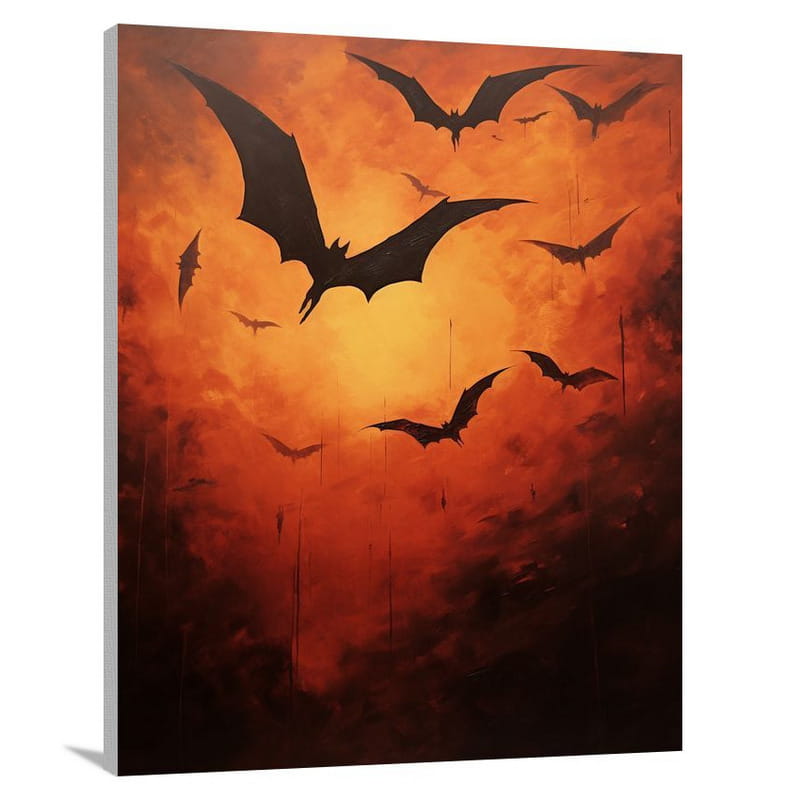 Bat's Flight - Canvas Print