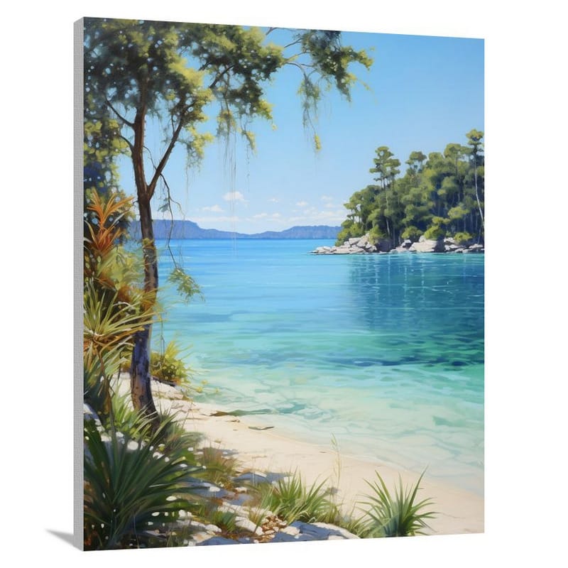 Beach Oasis - Canvas Print