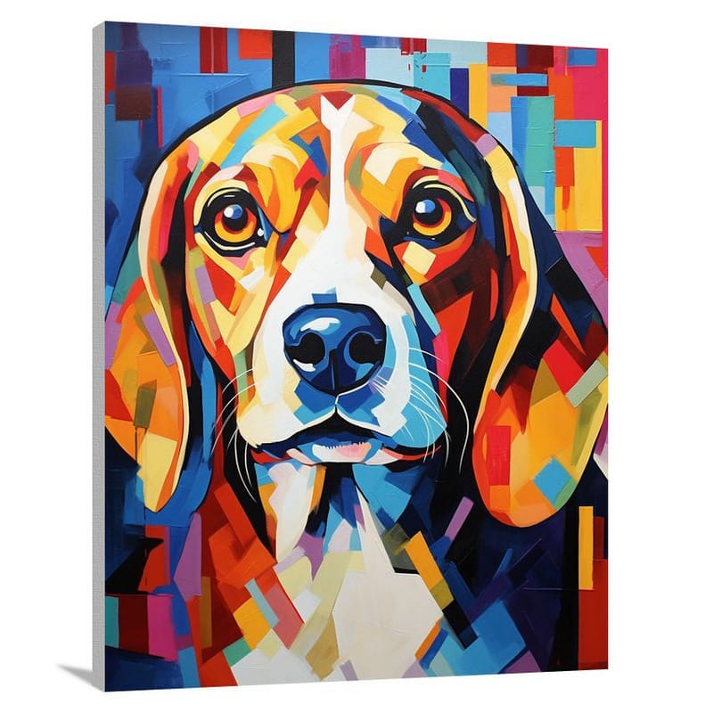 Beagle's Triumph - Canvas Print