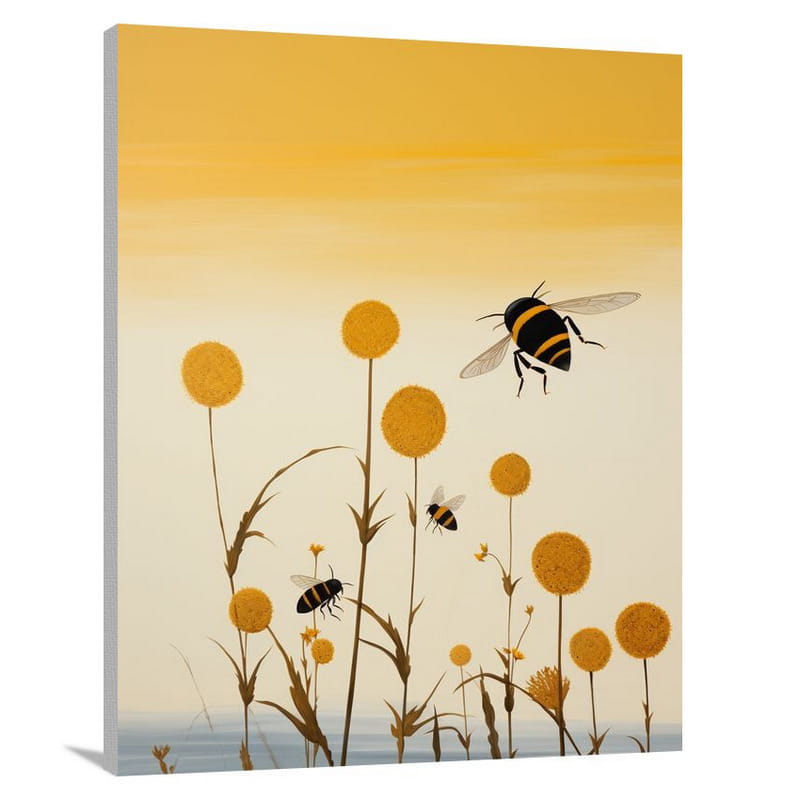 Bee's Dance - Canvas Print