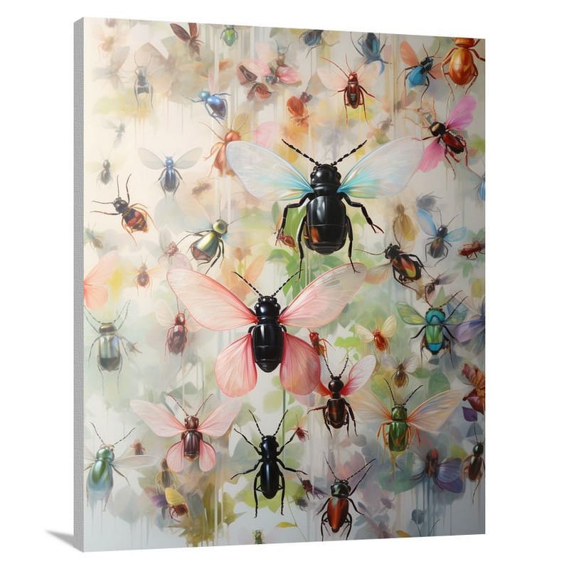 Beetle Ballet - Canvas Print