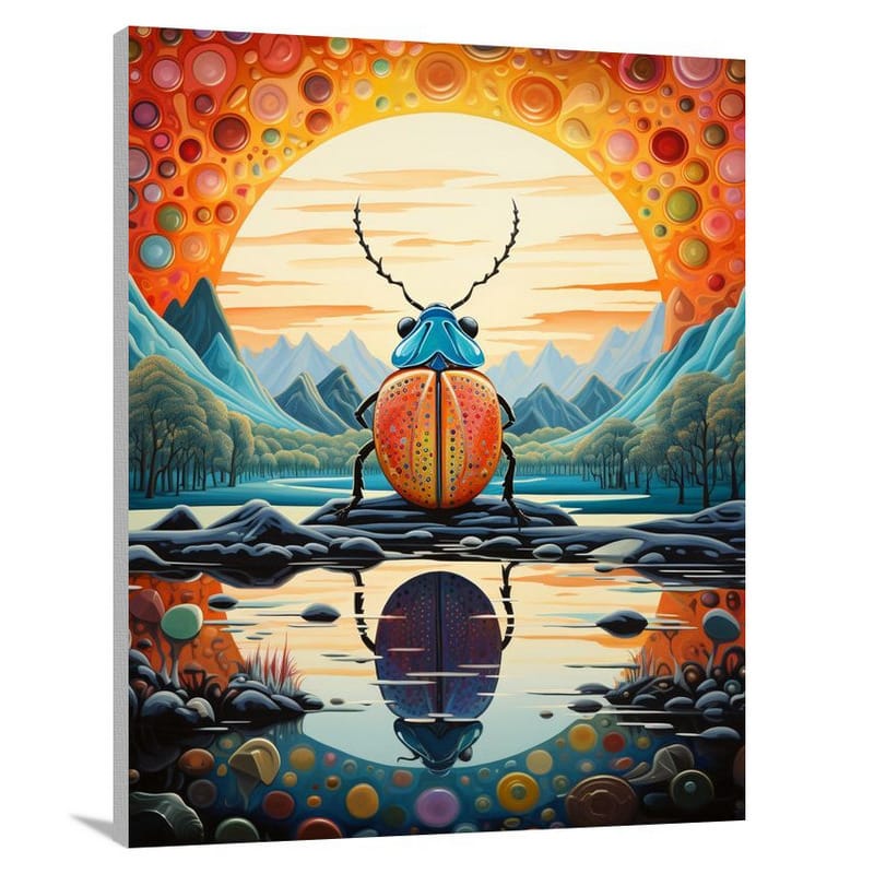 Beetle's Dream - Canvas Print