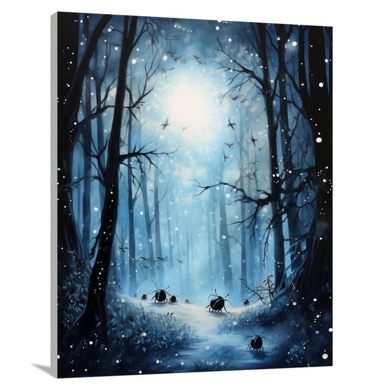 Beetle's Enchanted Forest - Canvas Print