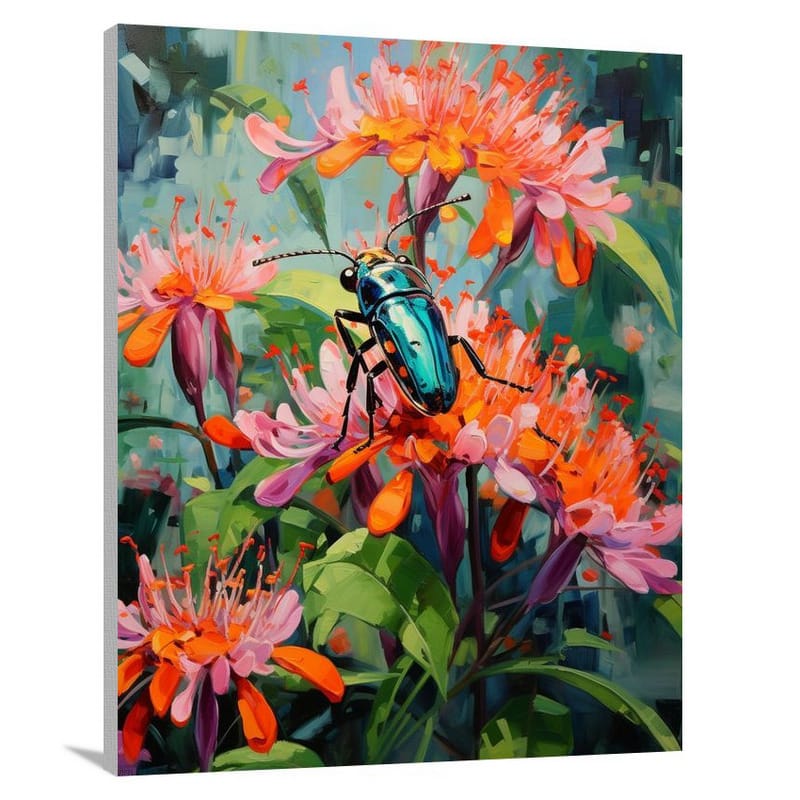 Beetle's Garden - Canvas Print