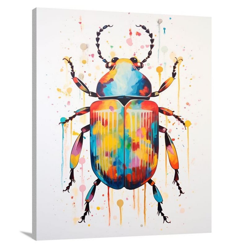 Beetle's Kaleidoscope - Canvas Print