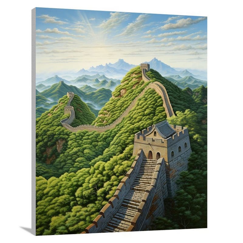 Beijing's Majestic Journey - Canvas Print