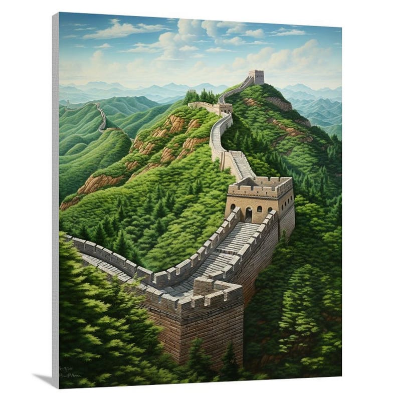 Beijing's Majestic Journey - Locations - Canvas Print