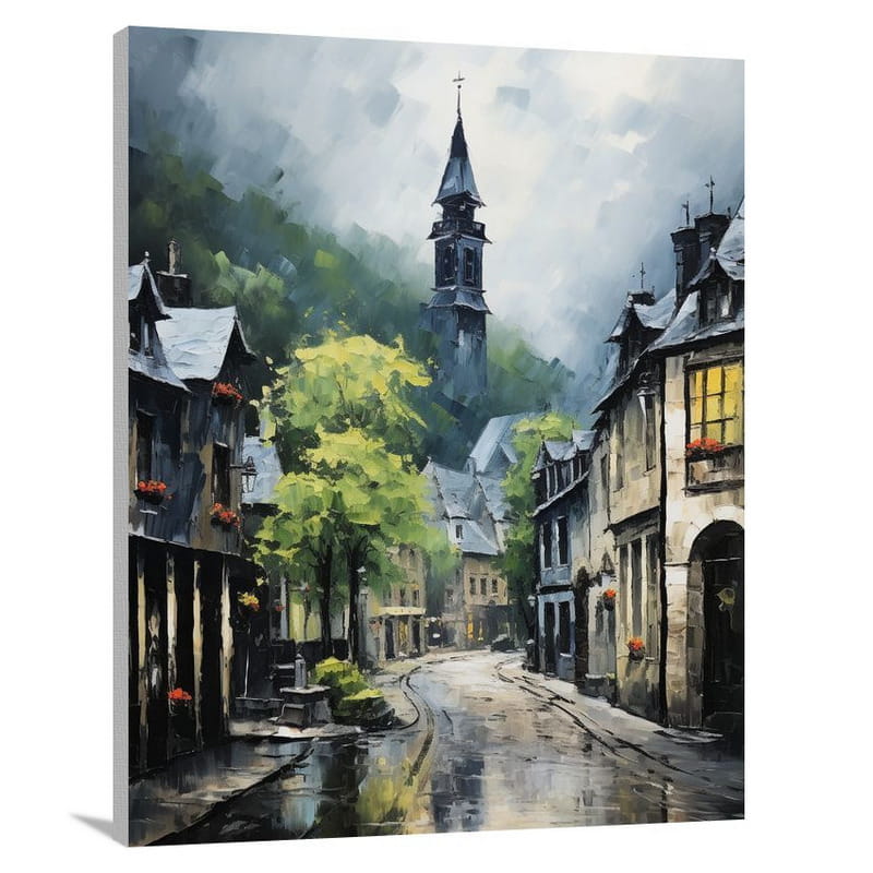 Belgium's Enchanting Village - Canvas Print