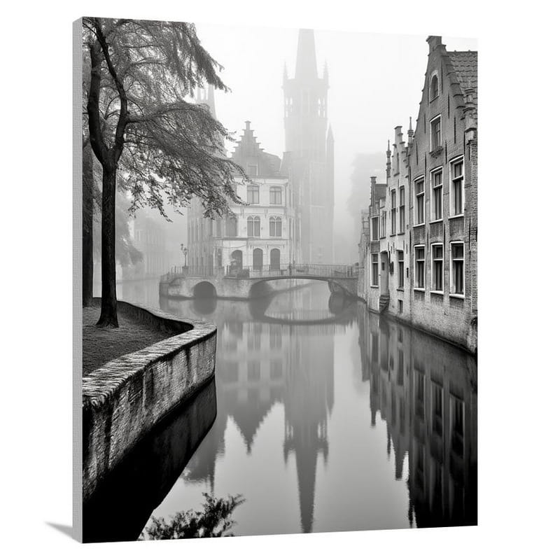 Belgium's Enigmatic Whispers - Canvas Print