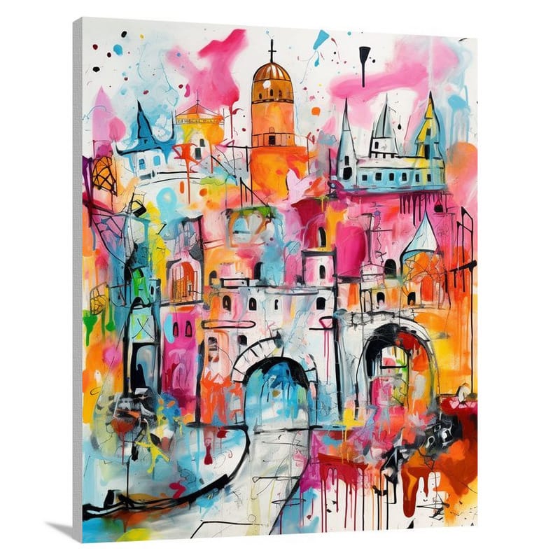 Berlin's Colorful Castle - Canvas Print