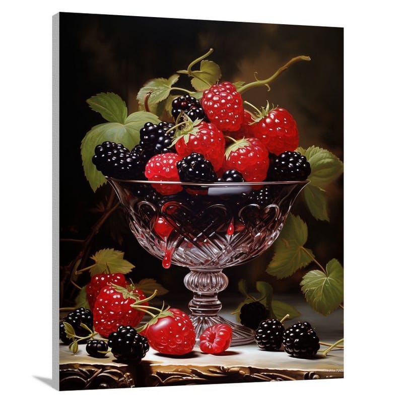 Berry Delights - Contemporary Art - Canvas Print