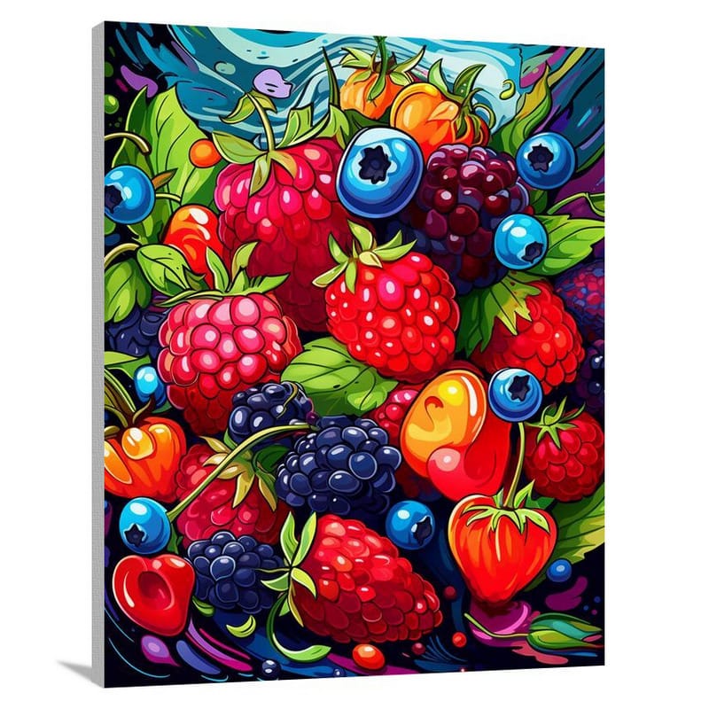 Berrylicious - Canvas Print
