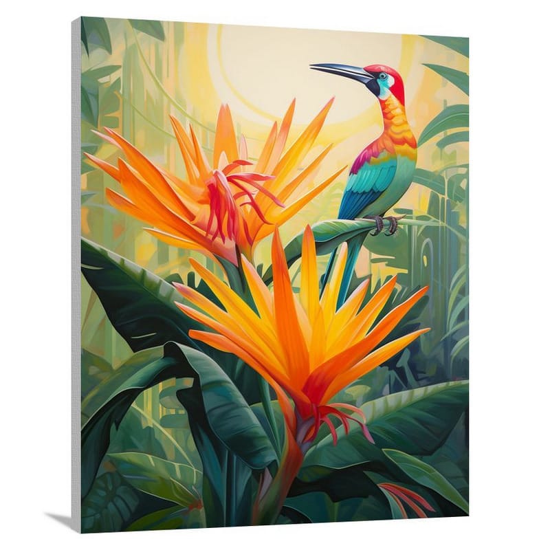 Bird of Paradise Dreams - Canvas Print