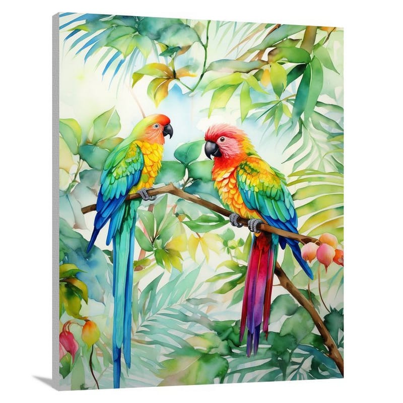 Birds of Paradise - Canvas Print