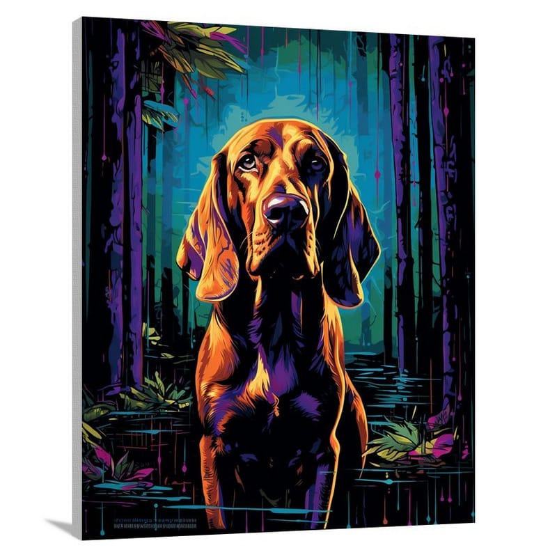 Bloodhound's Lament - Canvas Print