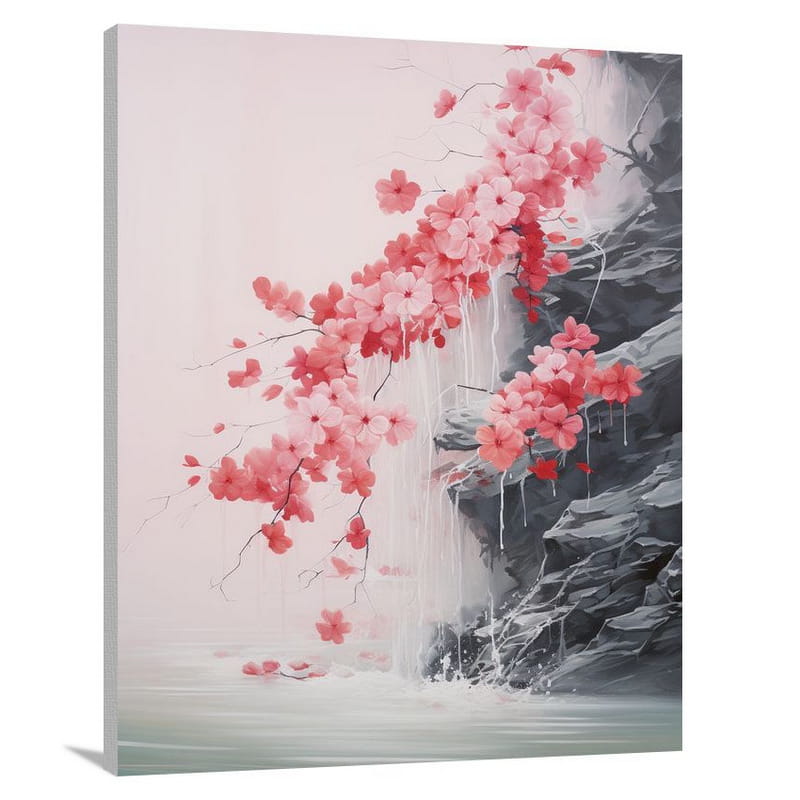 Blossom Cascade - Canvas Print