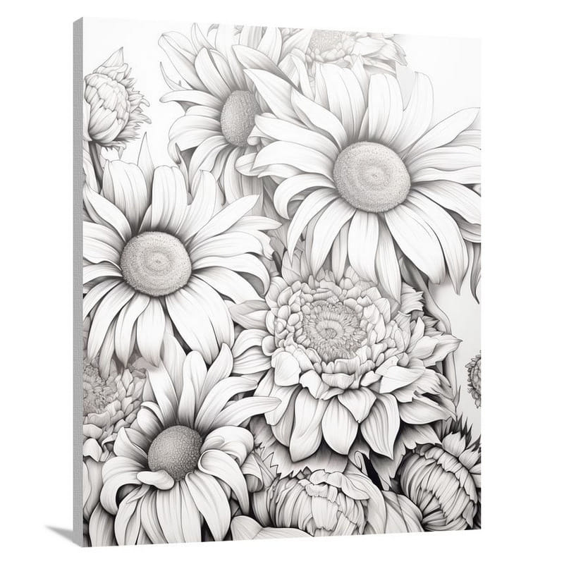 Blossom's Radiance - Canvas Print