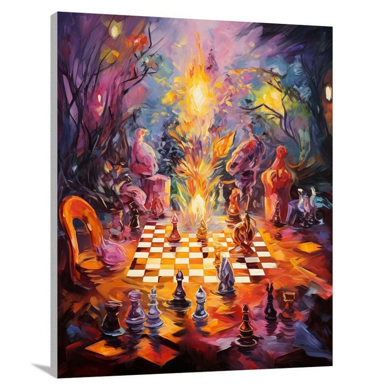Board Game Fantasia - Canvas Print