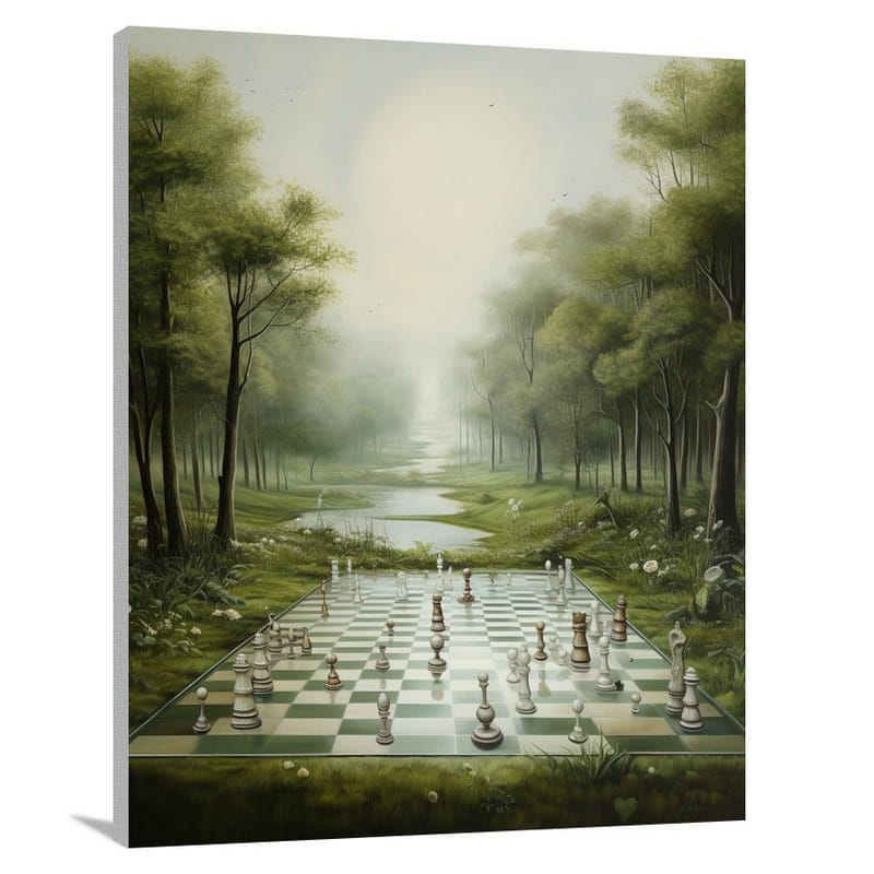 Board Game Serenity - Canvas Print