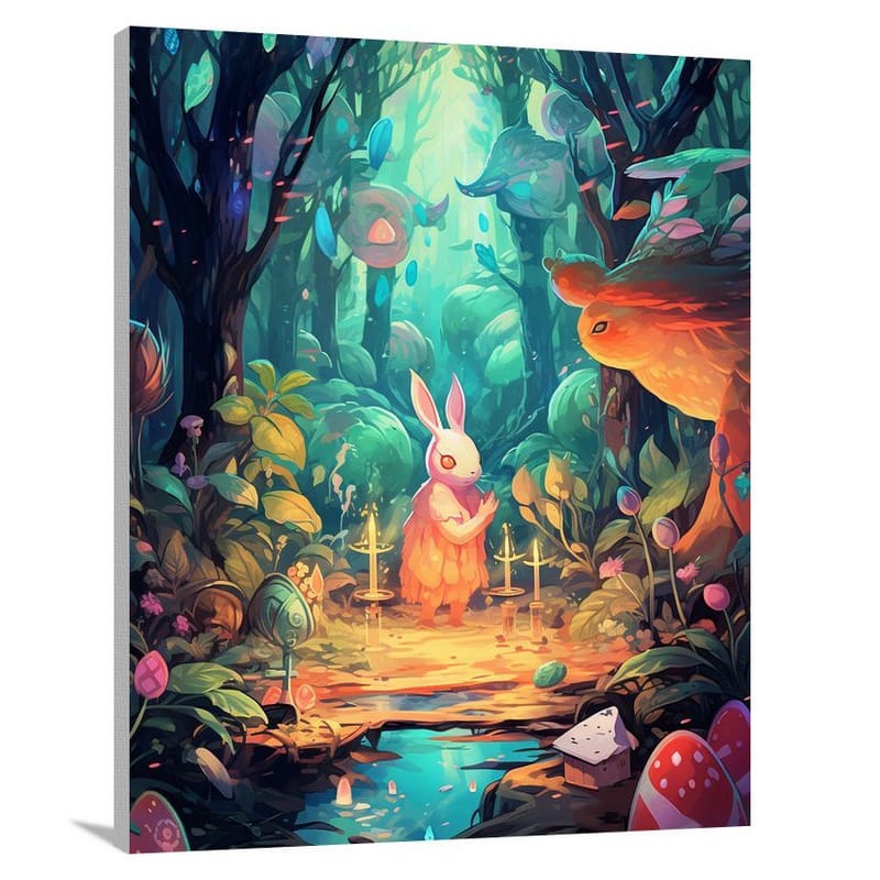 Board Game Wonderland - Canvas Print