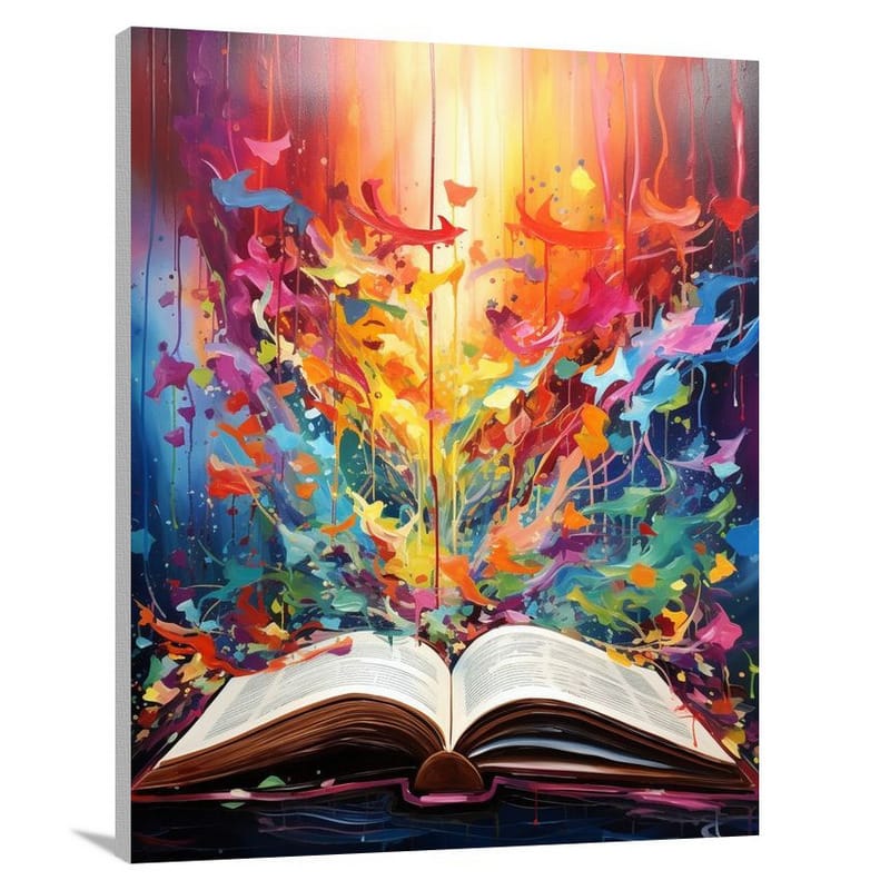 Book of Colors - Canvas Print