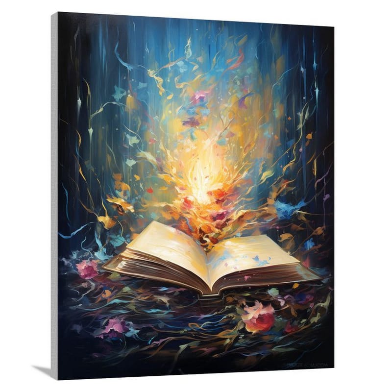 Book of Enchantment - Canvas Print