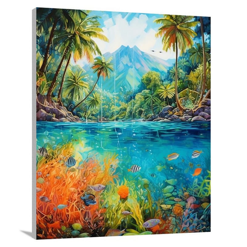 Bora Bora - Contemporary Art - Canvas Print