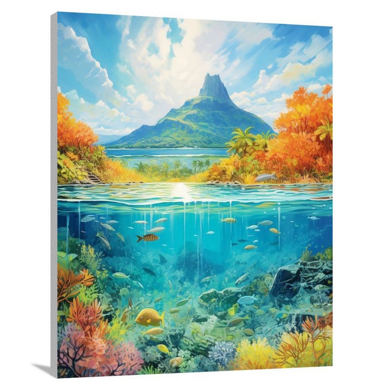 Bora Bora Dreamscape - Canvas Print