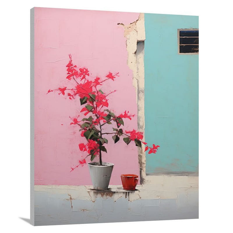 Bougainvillea's Whispers - Canvas Print