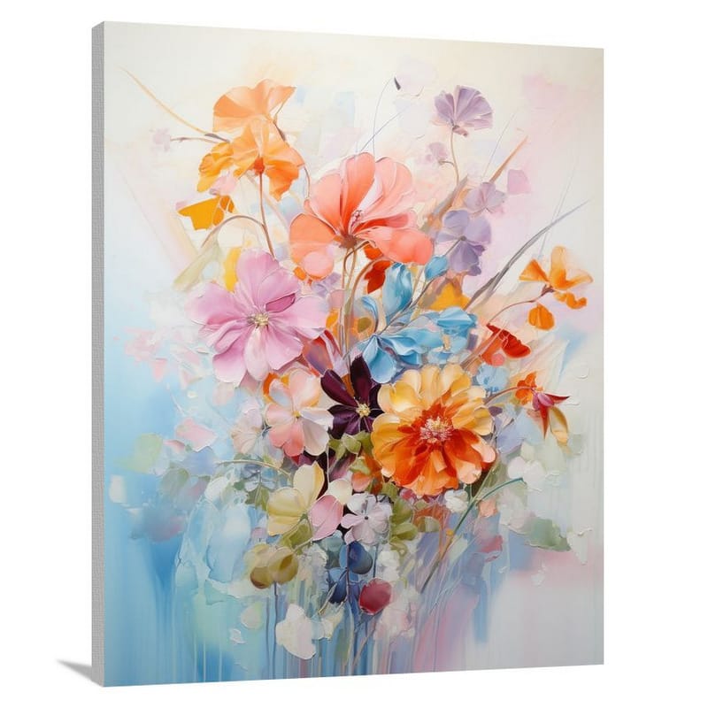 Bouquet Blossoms - Canvas Print