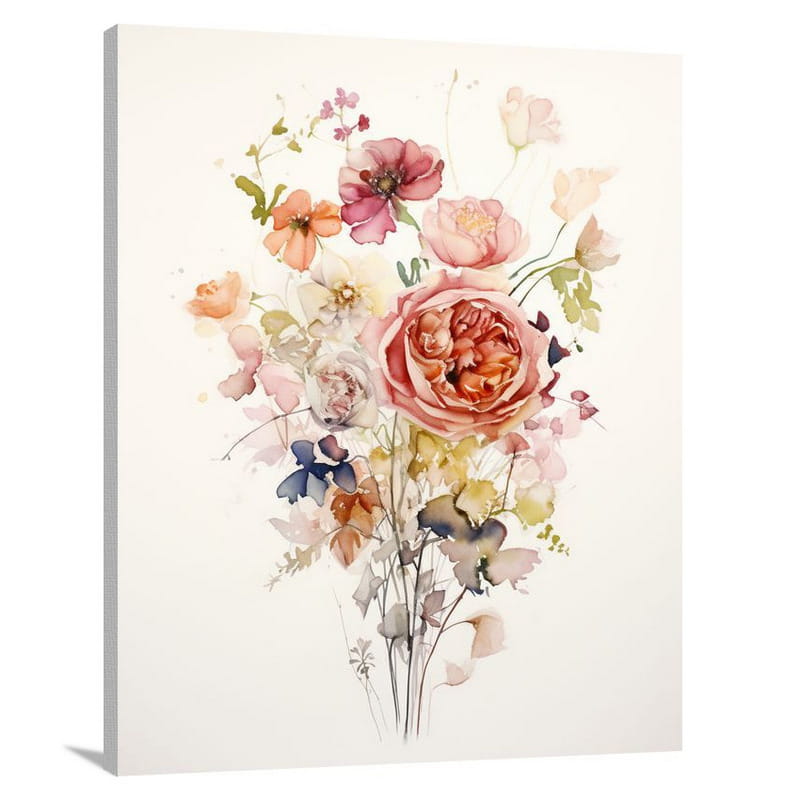 Bouquet in Bloom - Canvas Print