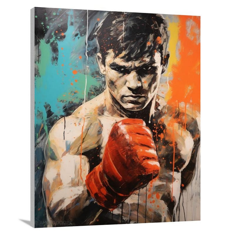 Boxing Passion - Canvas Print