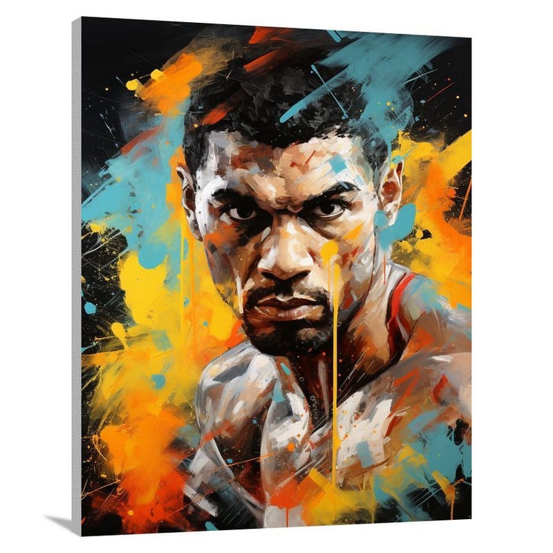 Boxing Passion - Pop Art - Canvas Print