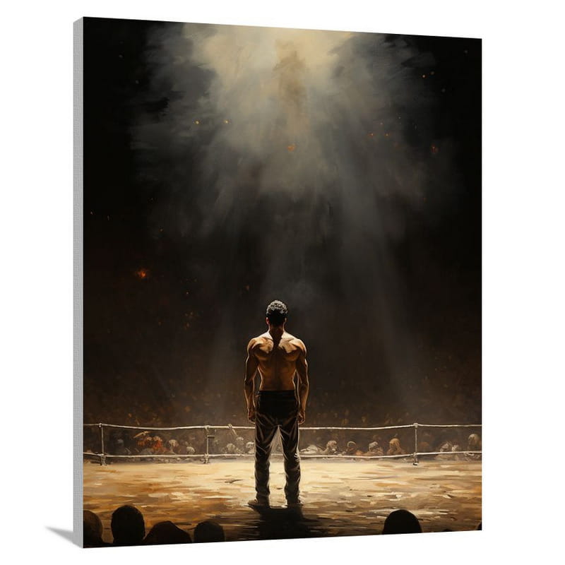 Boxing's Eternal Battle - Canvas Print