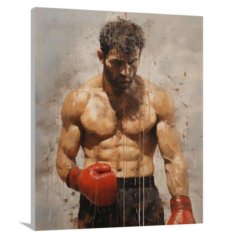 Boxing Triumph - Canvas Print