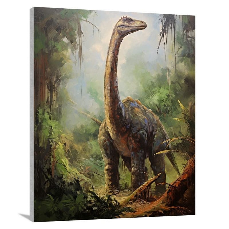 Brachiosaurus: Ancient Majesty - Canvas Print