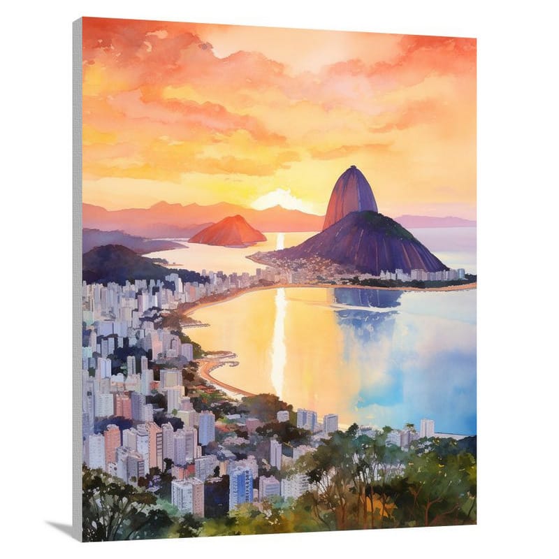 Brazilian Sunset - Canvas Print