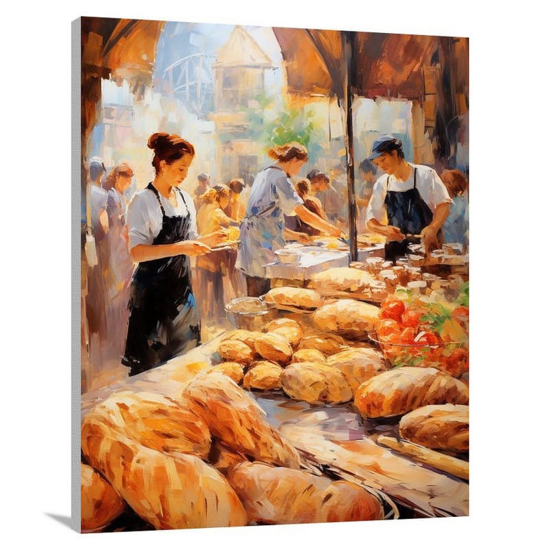 Bread - Contemporary Art - Contemporary Art - Canvas Print
