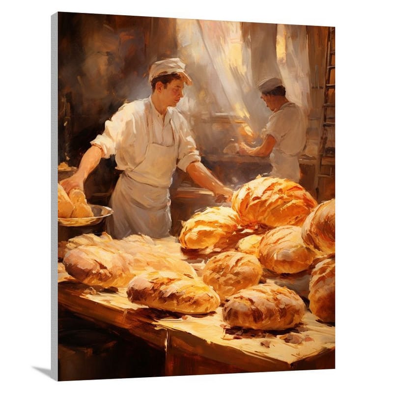 Bread Symphony - Impressionist - Canvas Print