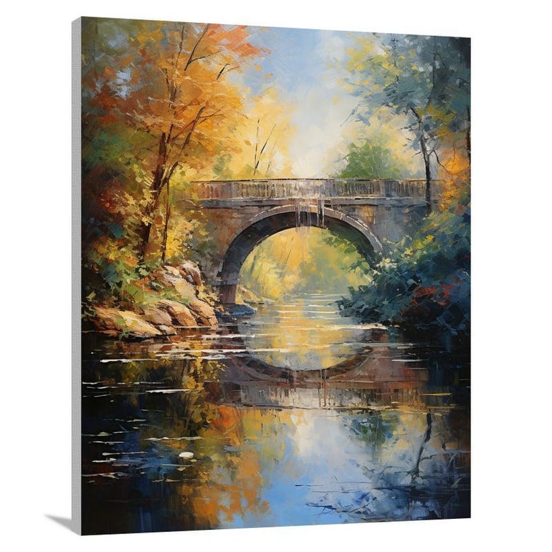 Bridge of Unity - Impressionist - Canvas Print