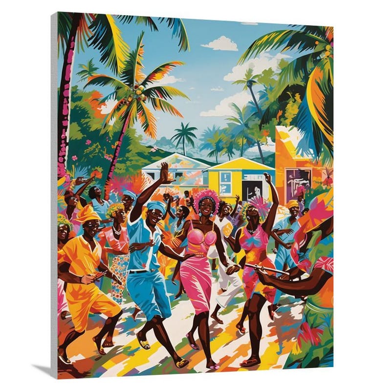 British Virgin Islands Fiesta - Canvas Print