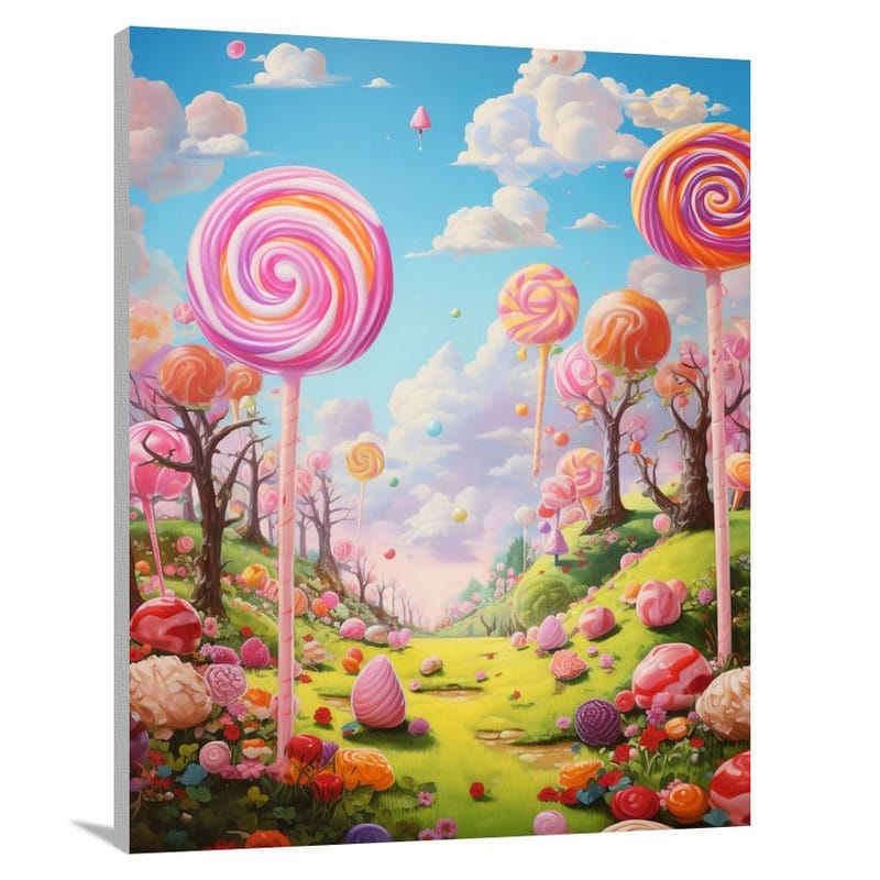 Bubble Gum Delights - Pop Art 2 - Canvas Print