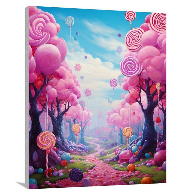 Bubble Gum Delights - Pop Art - Canvas Print