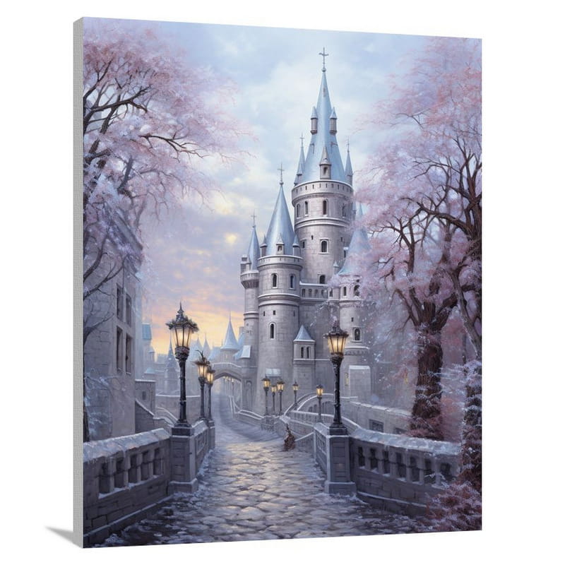 Budapest's Enchanting Castle - Canvas Print
