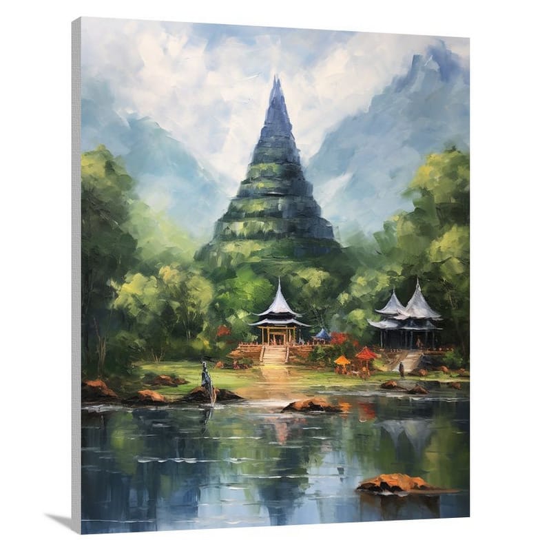 Buddhist Serenity - Canvas Print