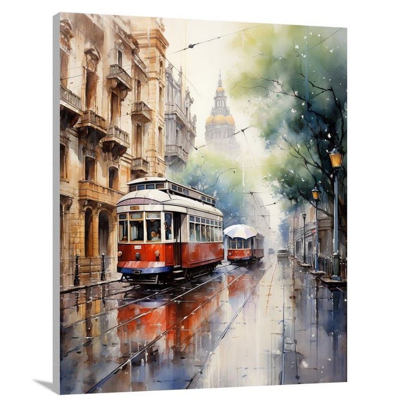 Buenos Aires Rainstorm - Canvas Print