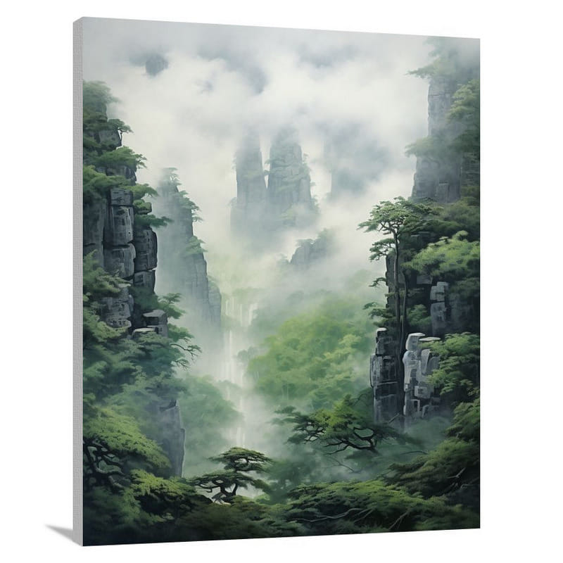 Bulgarian Mist - Canvas Print