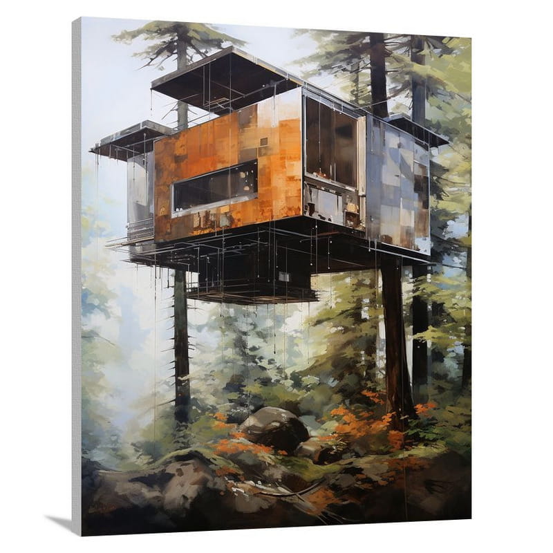 Cabin in the Sky - Canvas Print
